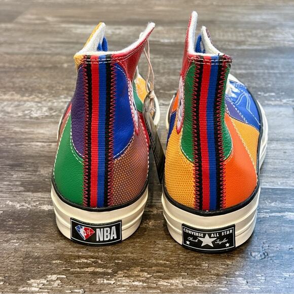Converse NBA x Chuck 70 High '75th Anniversary' Shoes Mens Size 9 172830C NIB - Picture 5 of 15